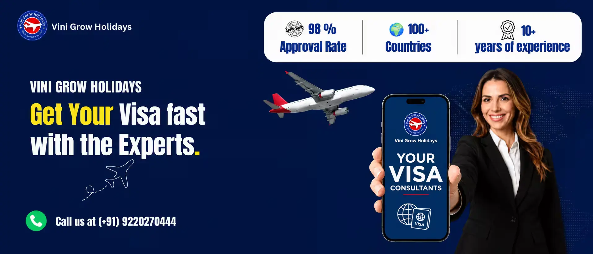 Visa consultant and assistance | Vini Grow Holidays